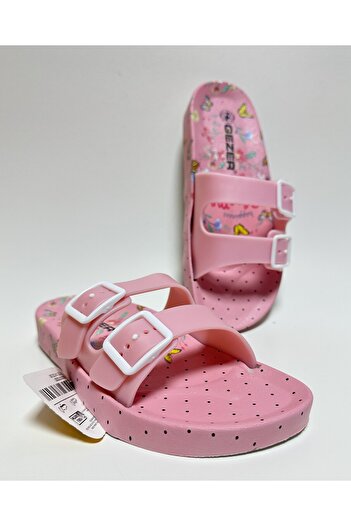 GEZER Anatomical Sole - Adjustable Buckle Beach, Pool, Balcony and Terrace Bathroom Home and Street Slippers
