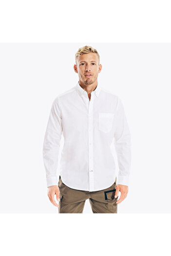 Nautica White Men's Shirt WR8390