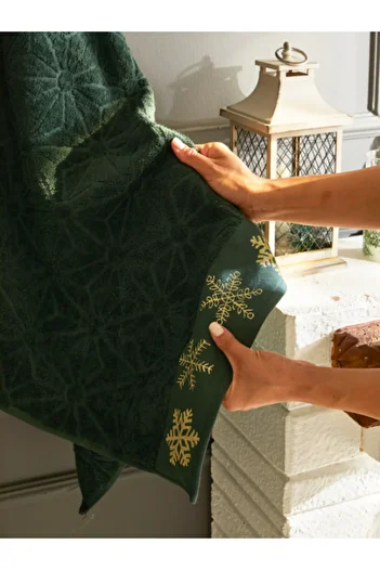 Homelover 100% Organic Cotton Special Design Bath Towel Winter Collection 70x130