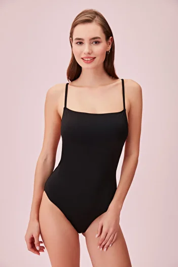 SUWEN Back Detailed Swimsuit