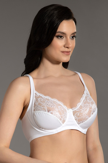 NEWBRA LINGERIE Бюстгальтер з мінімізованим мереживом Newbra6000 на кісточках Newbra6000