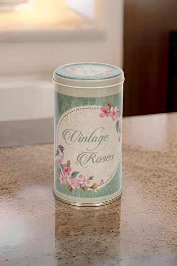 EVLE Ef124-b3 Sn_vintage Roses Patterned Spice Bowl 1.5 Lt