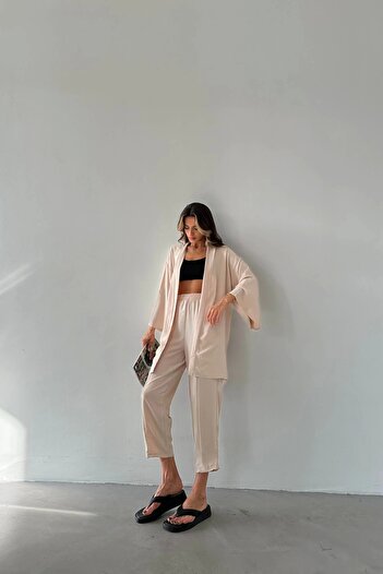 Eka Women's Stone Kimono Set 1018-0075