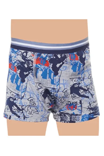 Tutku 6-Piece Boy's Elastane Boxer Set