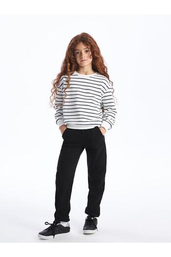 LC Waikiki LCW Kids Basic Girl's Jogger Sweatpants με ελαστική μέση