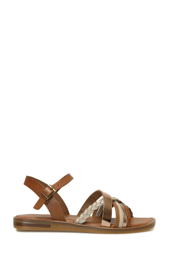 İnci Inci Procyon 4Fx Tan Women's Flat Sandals