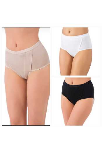 LÜXDRM 491 - 1 Piece Skin-1 Piece White-1 Piece Black Lycra, Recovery, Belly Concealing, Bato High Waist Panties