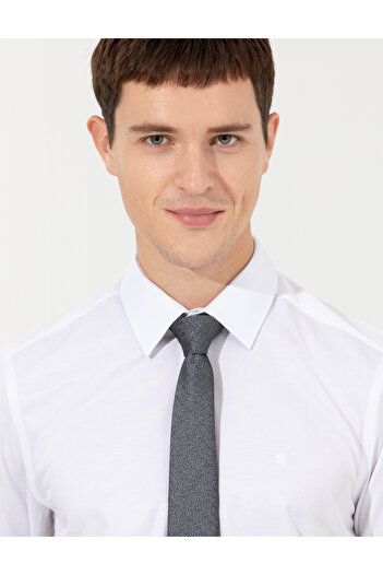Pierre Cardin ΛΕΥΚΟ ΠΟΥΚΑΜΙΣΟ PİERRE CARDIN WOVEN SLIM FIT