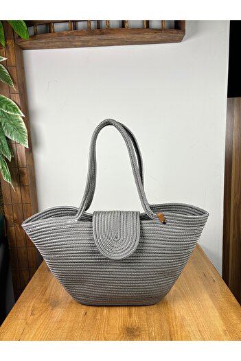 MaVaux Berry Magnetic Natural Straw Jute Beach Bag, Seasonal Bag - Summer Trend!"