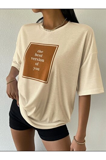 Garalio Η έκδοση εμπριμέ μπλουζάκι Unisex Oversize