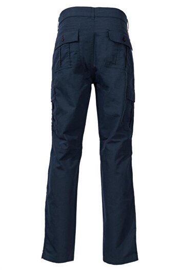 2AS Navy Blue Patiga Cargo Gabardine Men's Pants