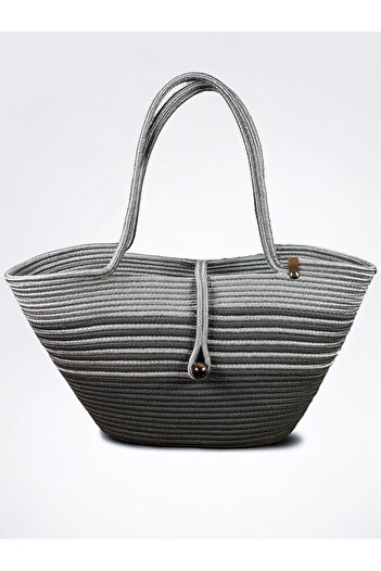 MaVaux Havana Beaded Nature-Respectful Straw Jute Bag Beach - Συνεισφέρετε στο στυλ σας και στον κόσμο!