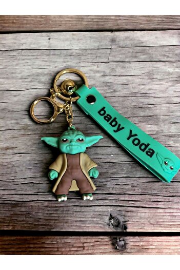 Happyland Star Wars Mandalorian The Child Grogu Baby Yoda Keychain and Bag Ornament