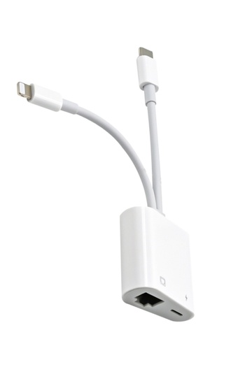ucuzmi Lightning ve Type-C Ethernet Lan Turbo Veri Bağlantılı Şarj Girişli RJ 45 1000 Mbps Hızlı İnternet