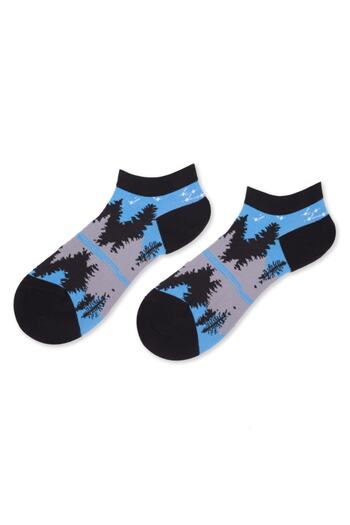 DAYCO Night Star Patterned Colorful Booties Socks