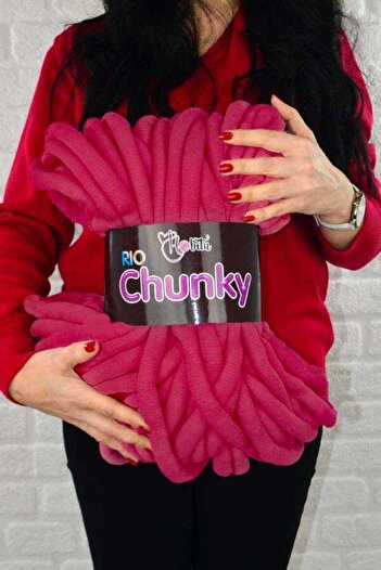 Hobitu Yarns Hobitu Rio Chunky 5201 Fuşya