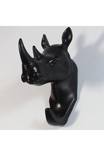 CajuArt Hanger Rhino Shape Wall Decor - Modern Wall with Key Item Decoration