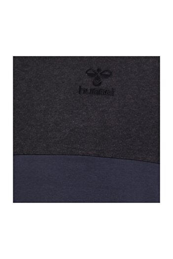 hummel FRED Kapüşonlu Gri Erkek Sweatshirt