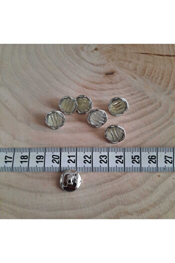 canan dizayn Pearlescent Metallized Button 13mm (15PCS)