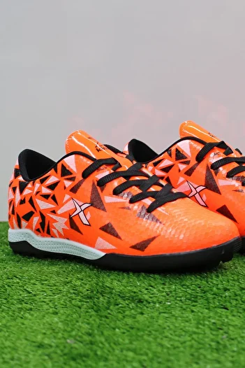 Kinetix Estes TF Orange Original Product Turf Astroturf Football Shoes
