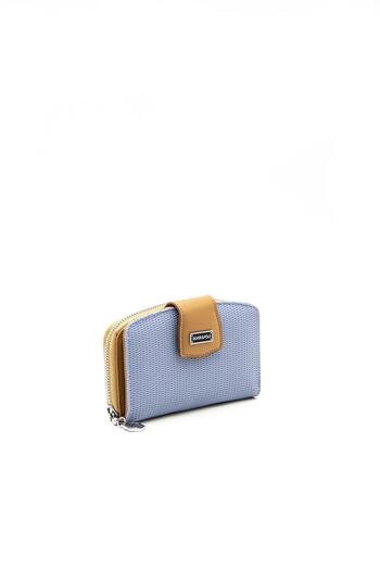 Silver Polo Silver & Polo A.Blue - A.Taba Sp874 Portofel și suport pentru carduri pentru femei