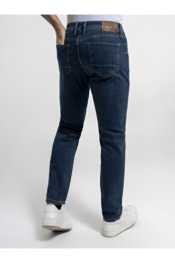 Loft Ricardo Slim Fit Erkek Mavi Jean Pantolon - Lf2035700