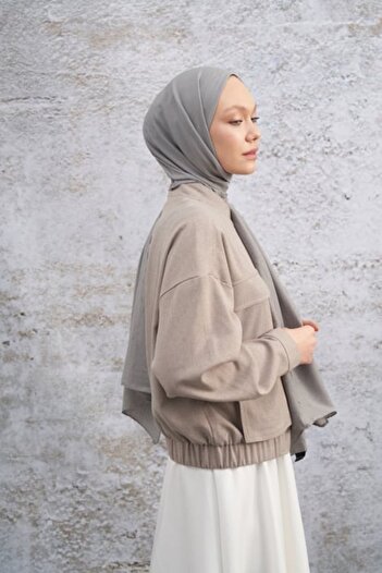 ARMANDA Gray Bamboo Shawl