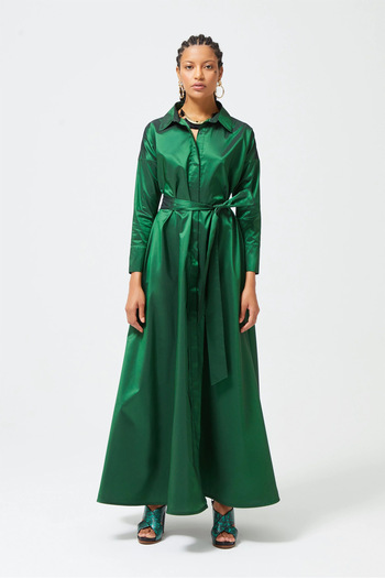 Nuum Design Hidden Button Pocket Dress