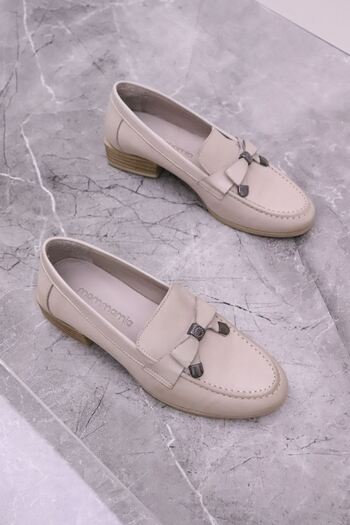 Mammamia - 3800 Mink Genuine Leather Women's Loafer Shoes