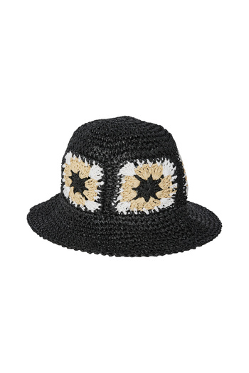 PIECES PCBALOU STRAW HAT BOX SWW