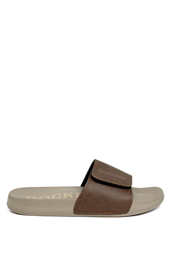 Dockers 101646353226324  Men's Flat Slippers Sand Color