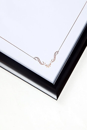 bymat 3 PIECES 21X30 FRAME - BLACK FRAME - 22mm PROFILE PHOTO FRAME
