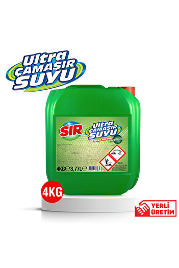 Sır Süper Ekonomik Paket 4'lü Çamaşır Suyu, Bulaşık Deterjanı, Asprins, Yumuşatıcı