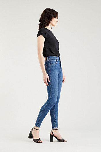Levi's Női Mile High Super Skinny Jean nadrág - Velence For Real - Sötét indigó 2279101940