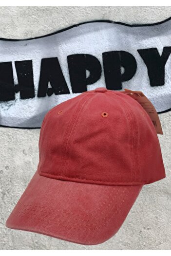 FG KONNİCHİWA RED Color Cap 2024 New Trend Antique Unisex Hat