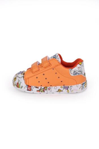 Benetton BN-30965 Unisex Children's Anatomical Casual Shoes Orange 22-25