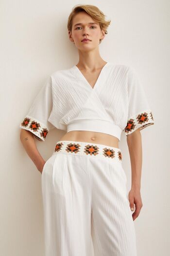 nevege Linen Set - Toli-Size Embroidery Detailed