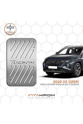 İntachrom Hyundai Tucson Krom Ayak Dinlendirme Pedalı - 2022 ve Üzeri