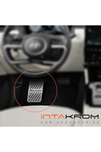 İntachrom Hyundai Tucson Krom Ayak Dinlendirme Pedalı - 2022 ve Üzeri