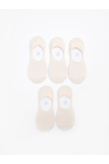 LC Waikiki Pack of 5 Women's Plain Ballerina Socks