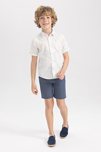 DeFacto Boy's Short Sleeve T-shirt Shorts 2-Piece Set A0363a823hs