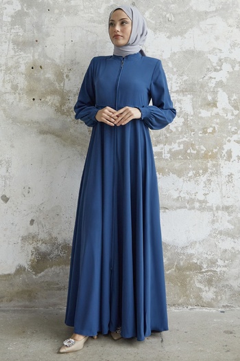 InStyle Gupurlu Medina Ipegi Abaya Indigo