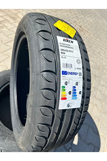 RIKEN 205/55R17 95V XL ULTRA HİGH PERFORMANCE RİKEN YAZLIK LASTİK 2023 TARİHLİ