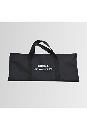 NURGAZ Altın NG 199-O Metal Rüzgarlık Rüzgar Aparatı Paravanı Orta - Çantalı