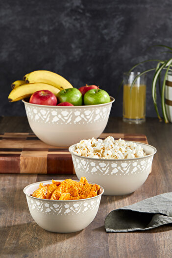ALP HOME Professional 3-Piece Preparation Set - Mixing and Dowry Bowl