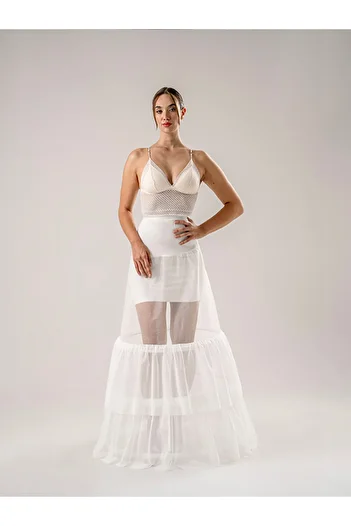 TT TRENDYTARLATAN CORSETED EVENING DRESS
