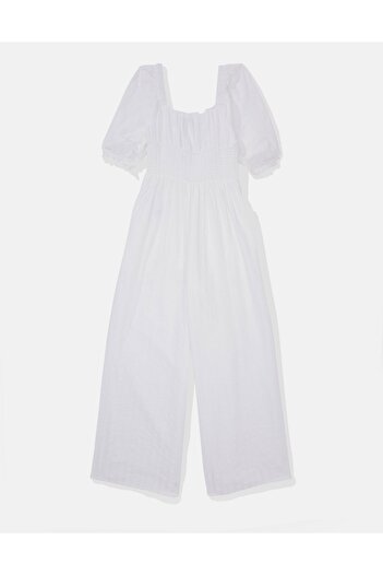 AMERICAN EAGLE White Woman / Girl Jumpsuit U-1396-7502