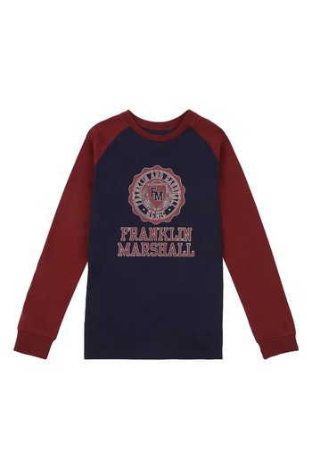 FRANKLIN&MARSHALL Navy Blue / Red Boy FMS0526203