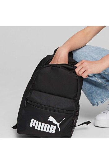 Puma Phase Small Backpack 079879 Kids Çocuk Unisex Sırt Çantası Si?yah