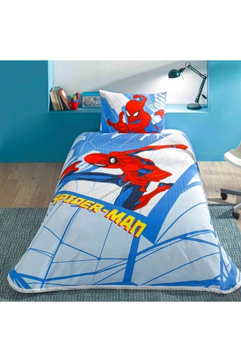 Taç Licensed Spiderman Gate Single Cotton Pique Set